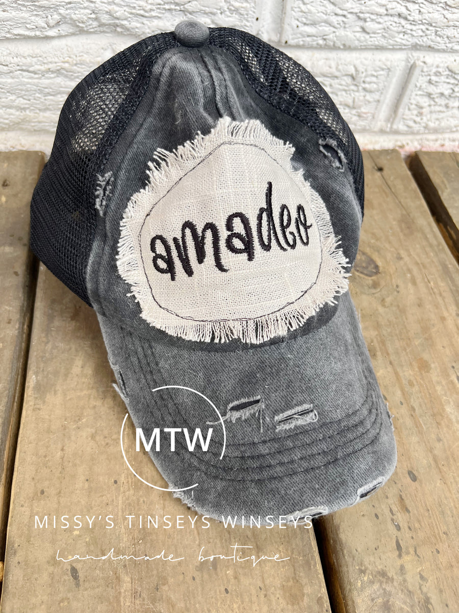 Amadeo Patch Hat – Missy's Tinsey Winseys