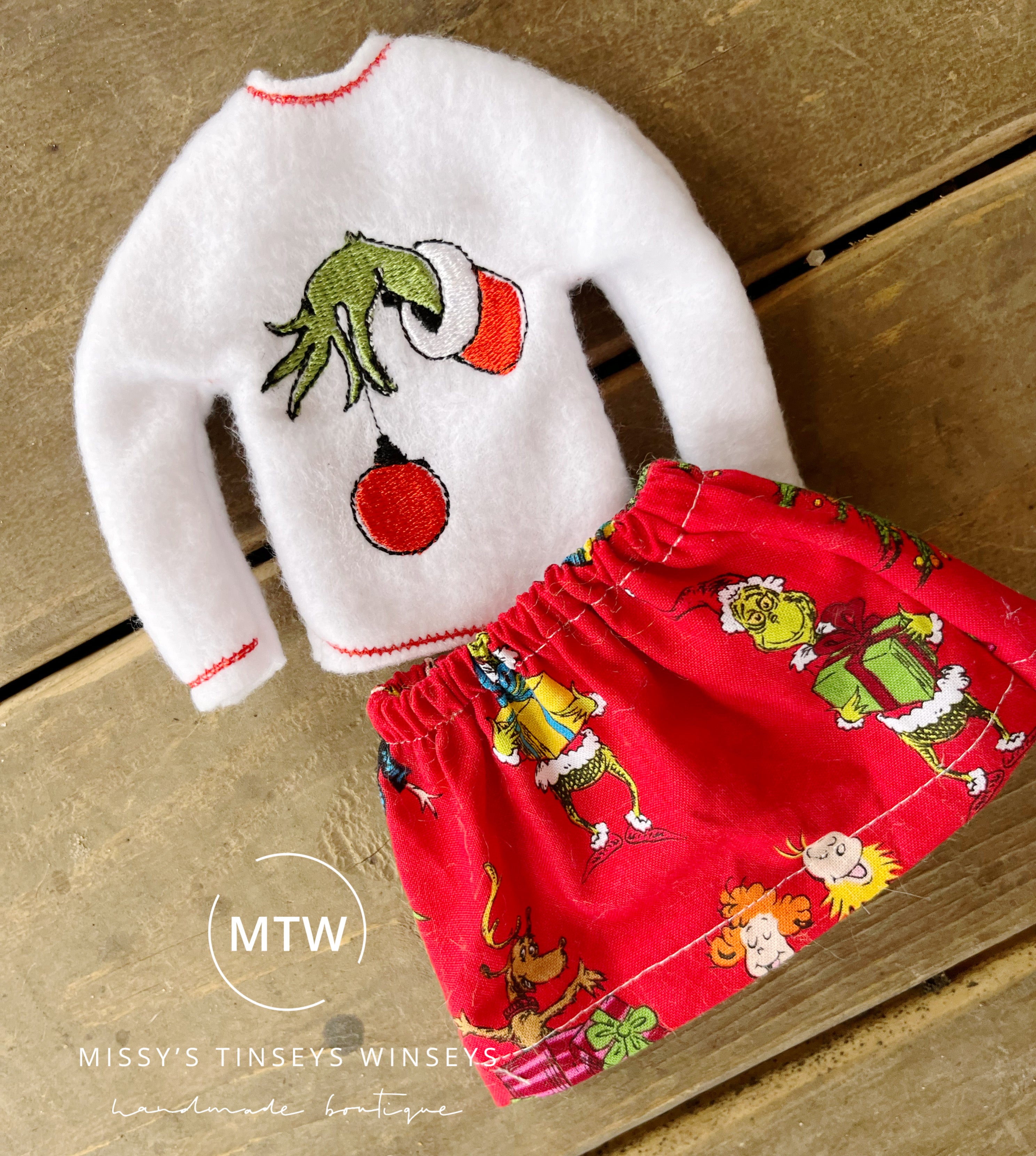 Whoville Elf Sweater & Skirt