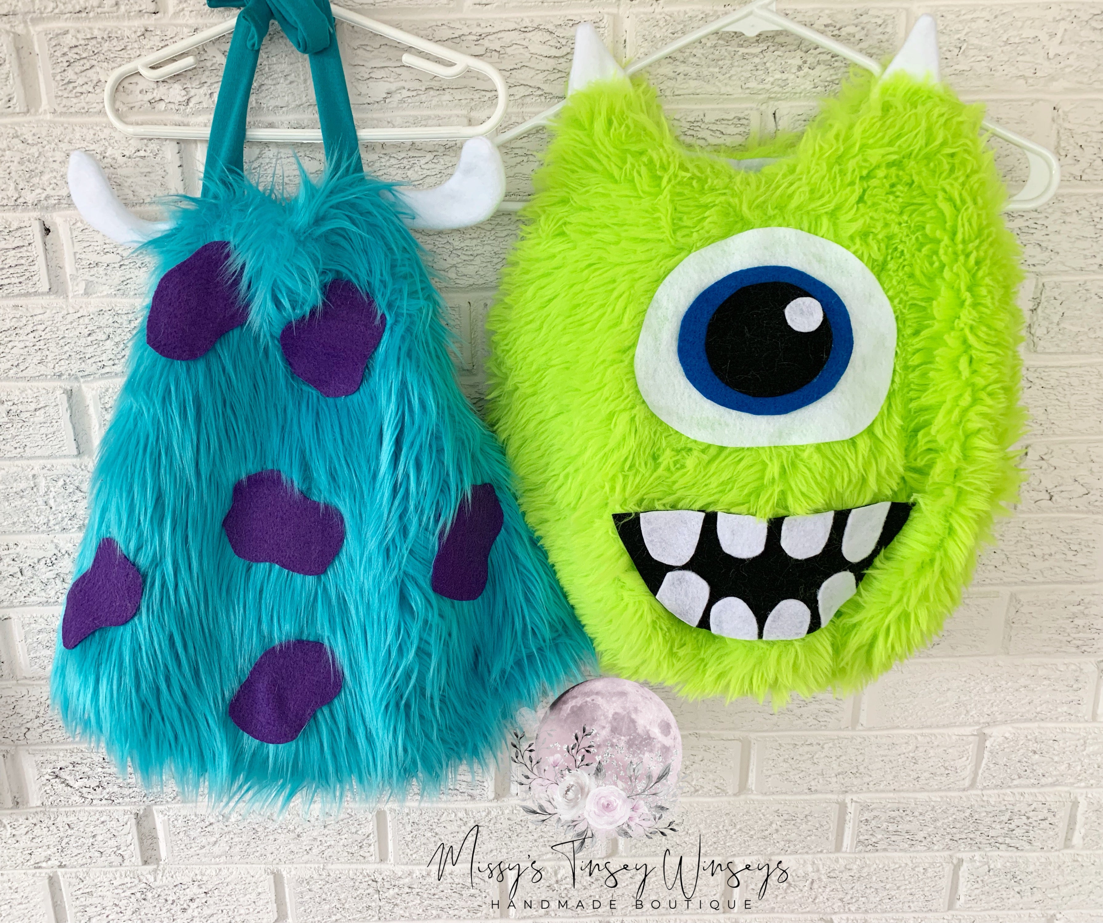 blue monster from monsters inc costume Blue Monster Costume – Missy's Tinsey Winseys
