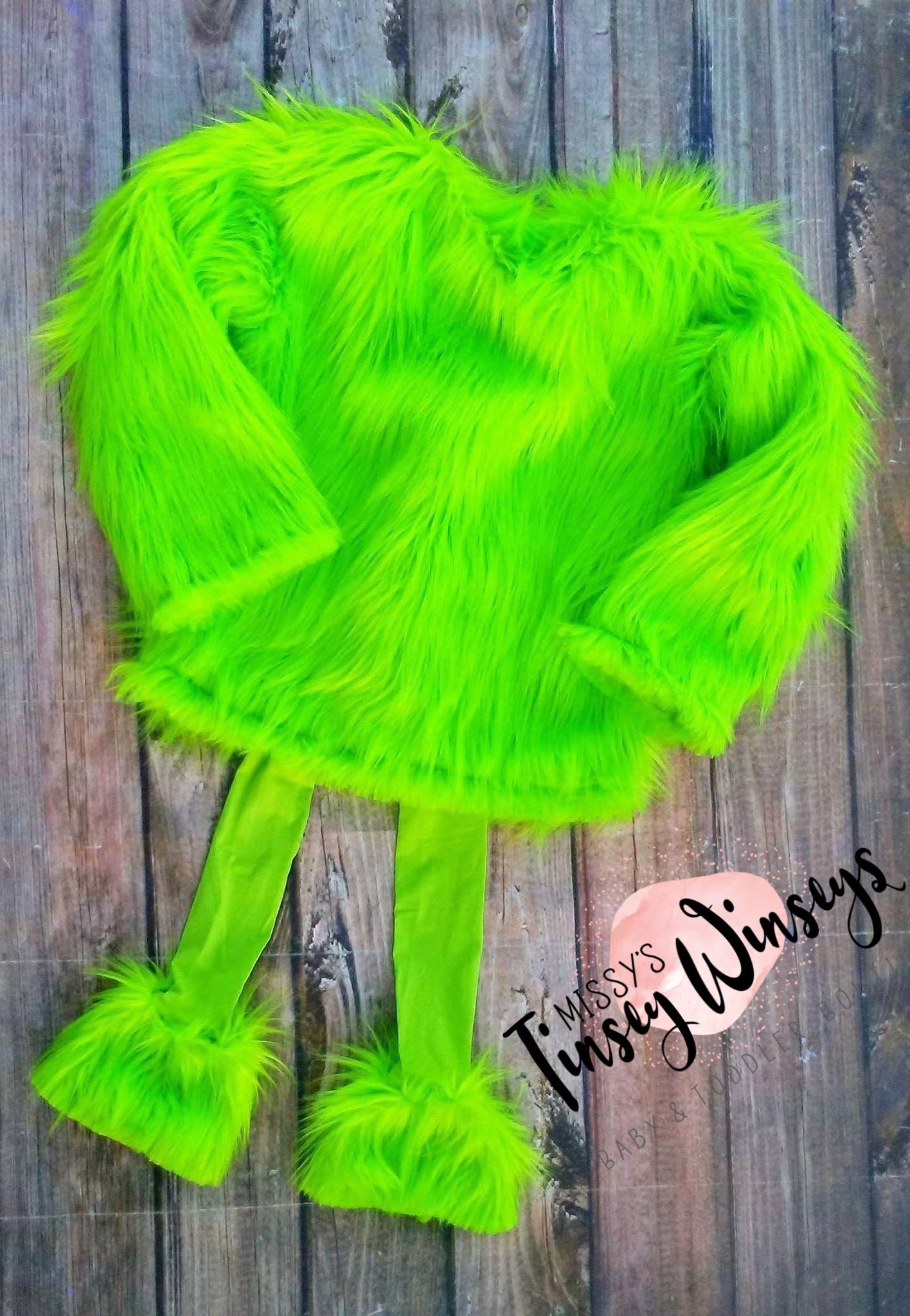 Green Fur Costume