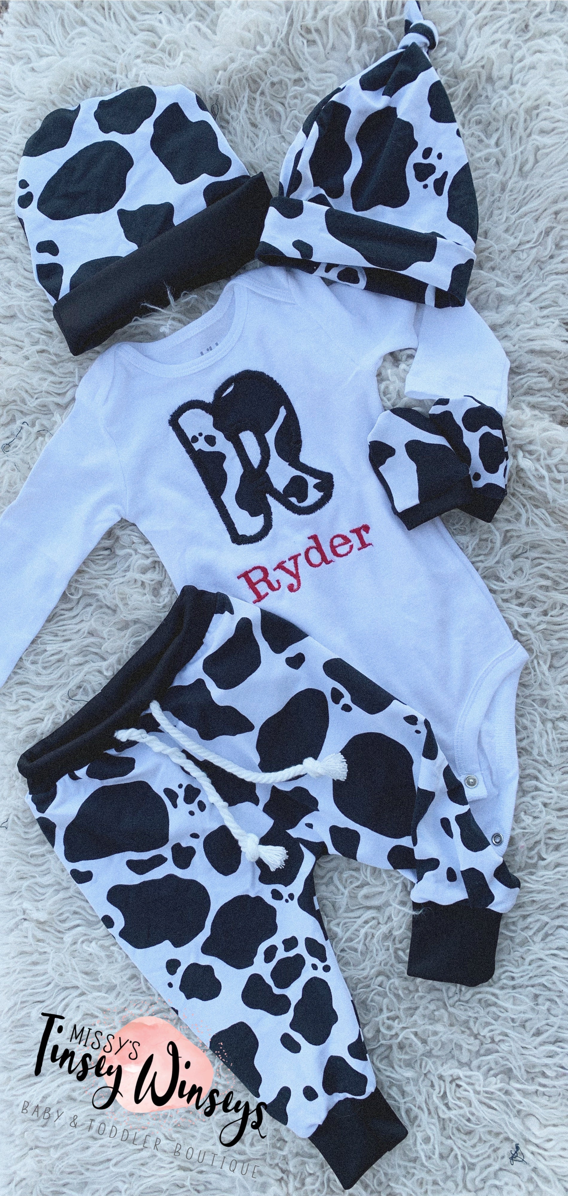 Cow Themed Set