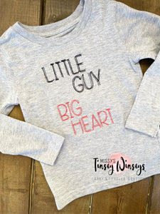 Little Boy Big Heart Shirt