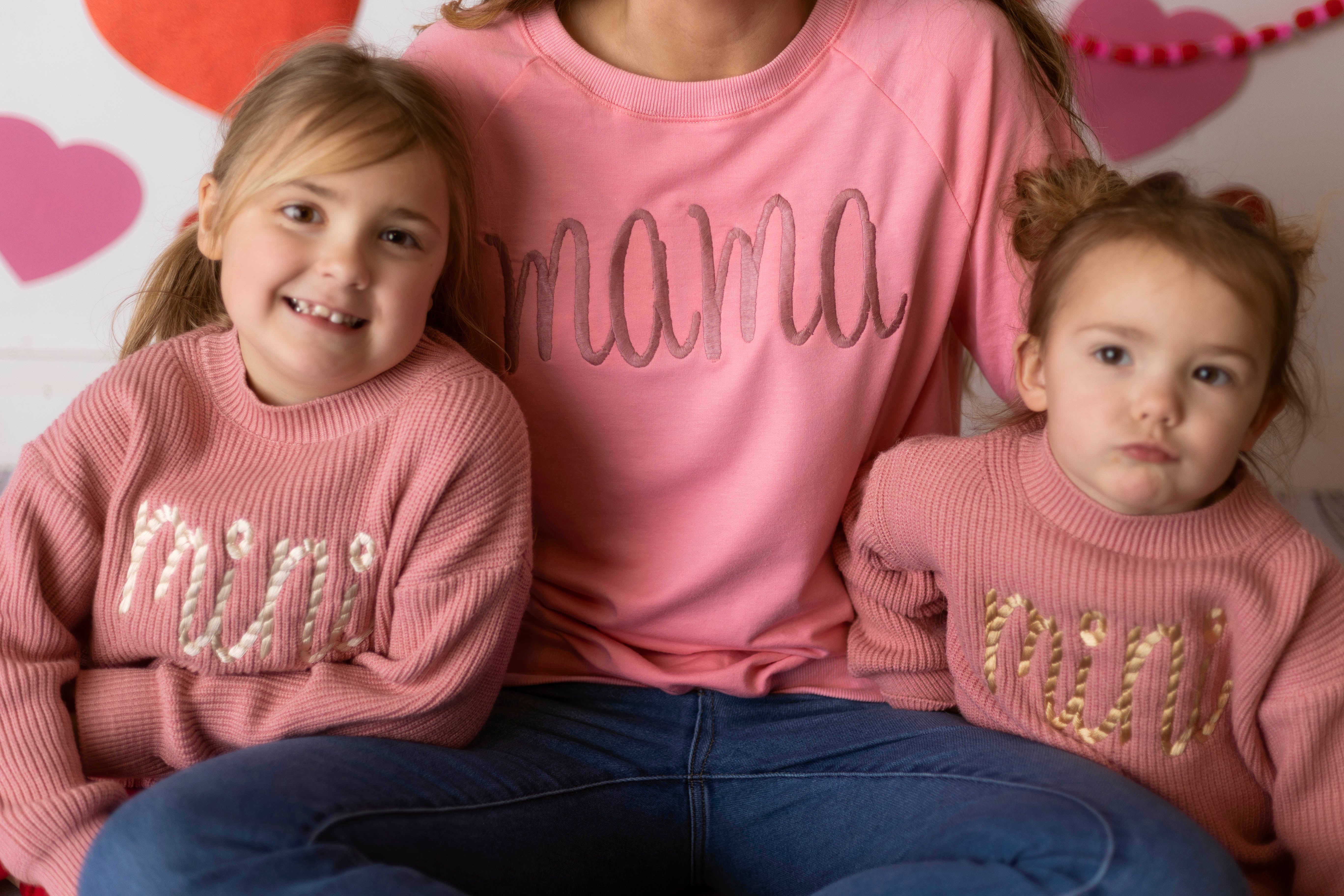 Pink Mama Crewneck Sweatshirt